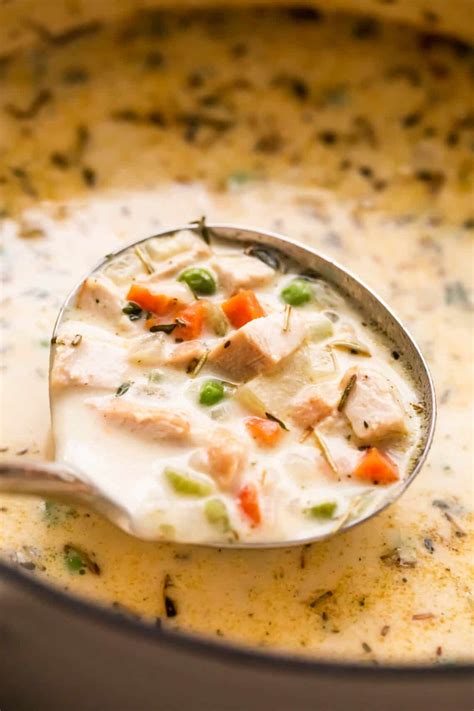 Leftover Turkey Pot Pie Soup | Easy Weeknight Recipes