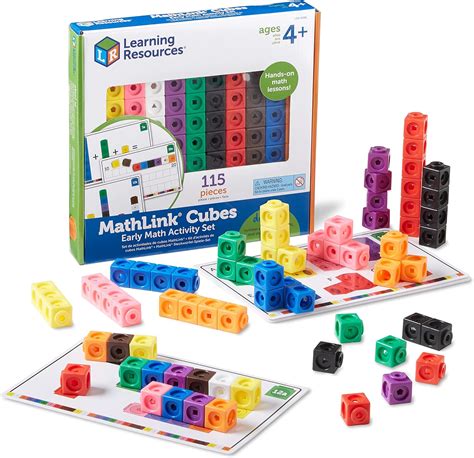 Learning Resources MathLink Cubes Early Math India | Ubuy