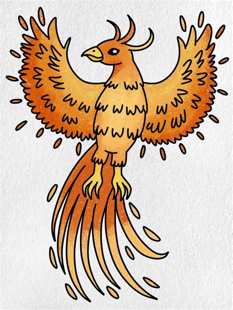 Drawing A Phoenix