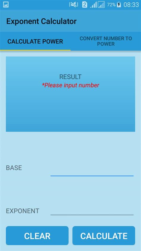 Exponent Calculator Tutorial 的图像结果