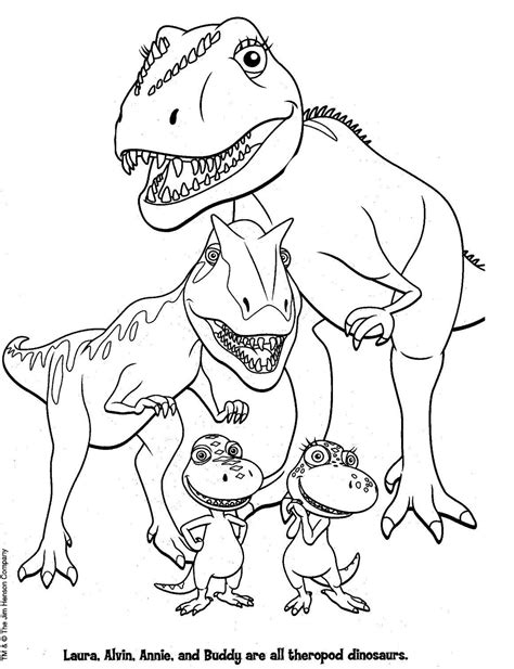 Dinosaur Printable Coloring Pages Free - Coloring Home