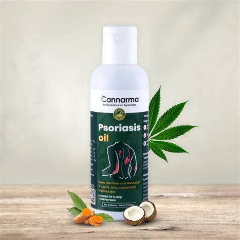 Cannarma Ayurvedic Psoriasis Oil 100ml for skin & Scalp – Hempiverse