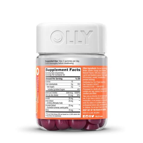 OLLY Heavenly Hair™ Gummies – OLLY PBC