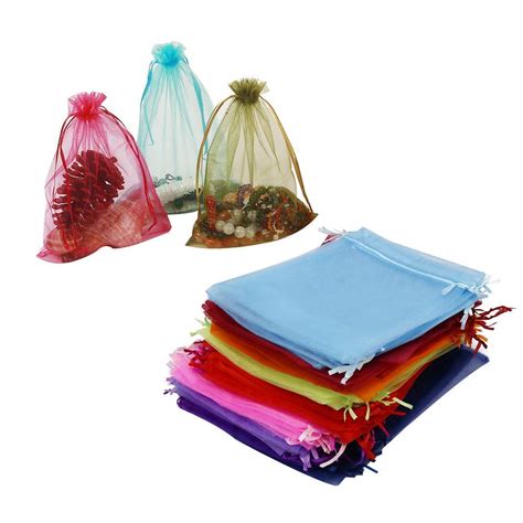 Transparent Plain Organza Return Favour Potli | DMS Retail