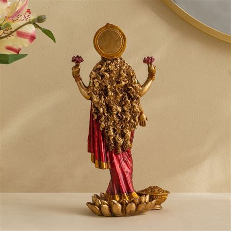 Buy Corsica Ananta Polyresin Standing Lakshmi Figurine from Corsica by ...