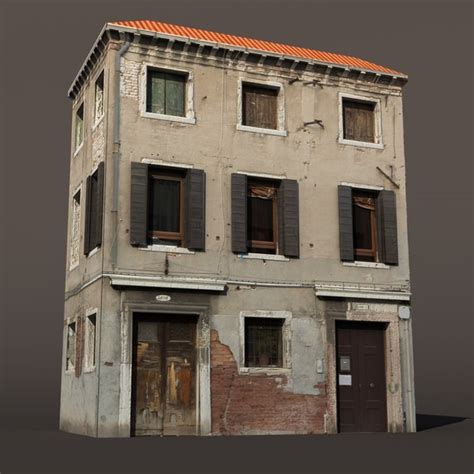 3DS Max Building Model 的图像结果
