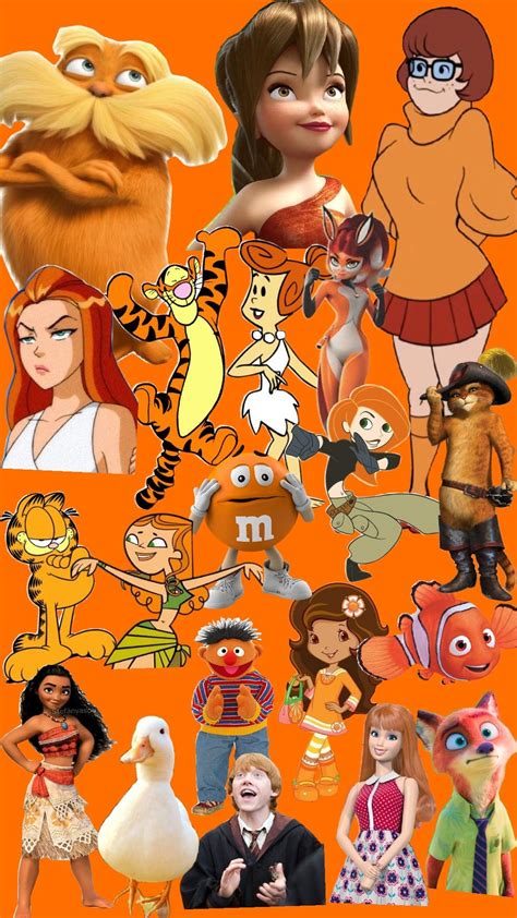 Disney Characters with Orange Hair