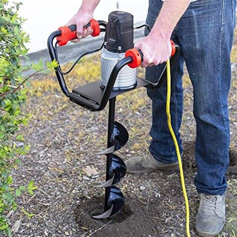 XtremepowerUS 1500W Electric Post Hole Digger Earth India | Ubuy