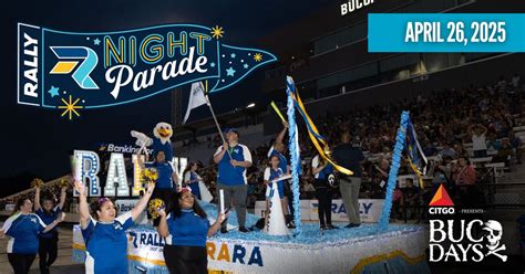 Rally Night Parade at BucDays, Corpus Christi Texas, 26 April 2025 ...