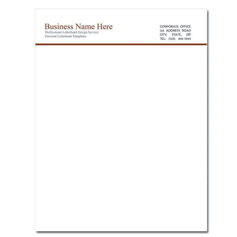 "Professional Custom Letterhead Design | Personalized Stationery"