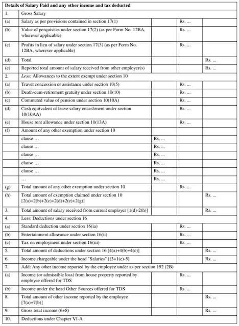 Image result for Decode Form 16 Part B