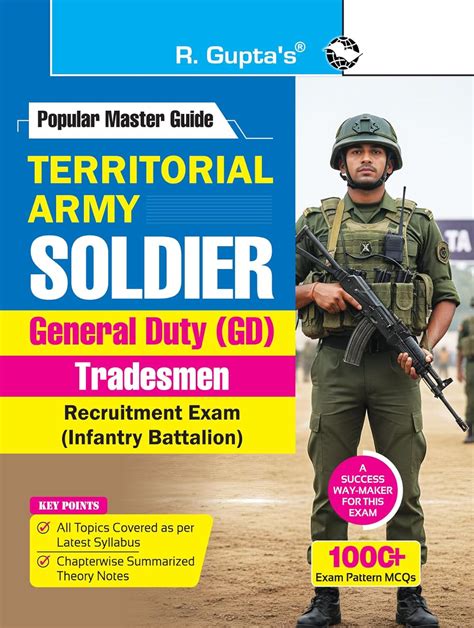 Territorial Army : SOLDIER – General Duty (GD) / Tradesman Recruitment ...