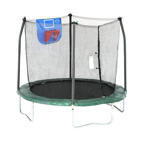 Buy Skywalker Trampolines Jump N Dunk Trampoline with Safety Enclosure ...