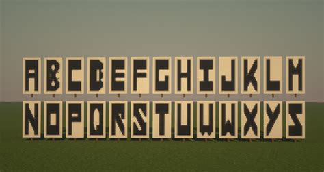 Detail Alphabet Banner Minecraft Koleksi Nomer 13