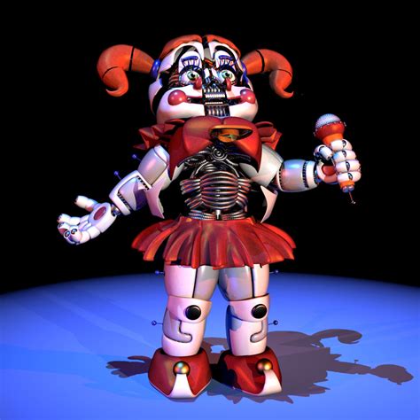 Scooped Circus Baby - [FNaF SL Blender] by ChuizaProductions on DeviantArt