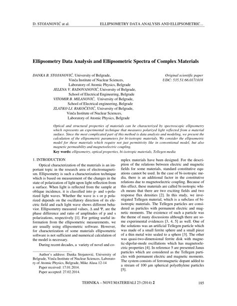 Image result for Ellipsometry Complex Numbers