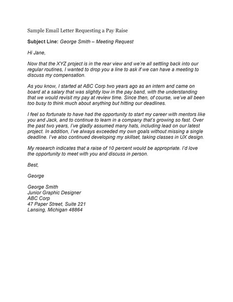 50 Best Salary Increase Letters (How To Ask For A Raise?) ᐅ TemplateLab