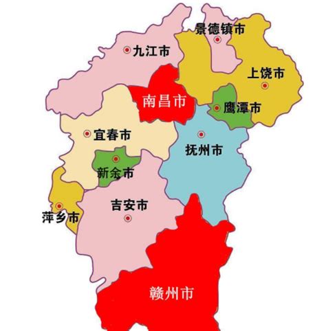 江西省上饶市旅游地图 - 上饶市地图 - 地理教师网