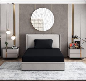 Dawson 210 TC Microfiber Single Solid Flat Bedsheet - Buy Dawson 210 TC ...