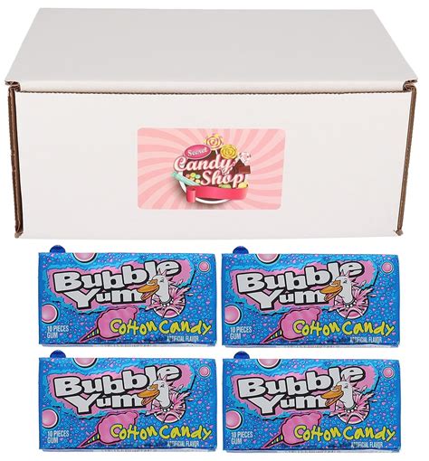 BUBBLE YUM Bubble Gum Cotton Candy Pack of 4. Total India | Ubuy