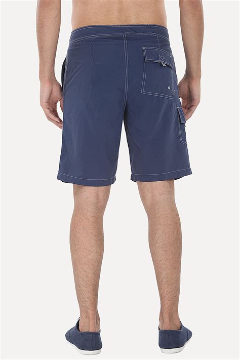 Buy Online Solid Quick Dry Cargo Board Swim Shorts for men at Zobello