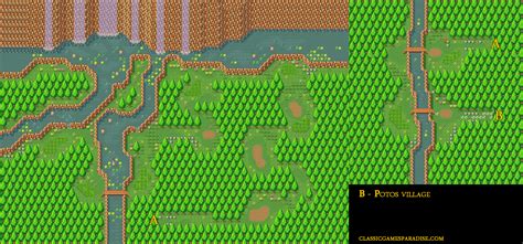 Secret of Mana - Maps - Classic Games Paradise