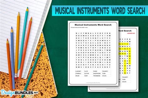 Image result for Word Search Musical Instruments