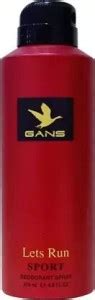 GANS Sport Deodorant Spray For Men 200 ml PACK 1 Deodorant Spray - For ...