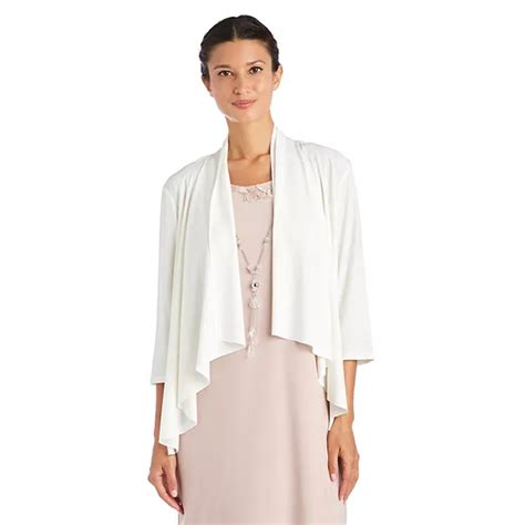 Women's R&M Richards Drape-Front Swing Shrug