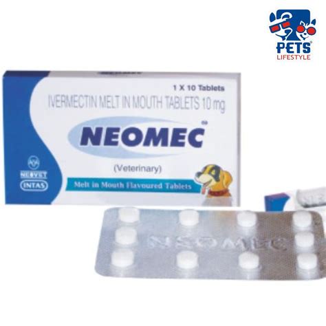 INTAS Neomac Ivermectin Tablet | Vet Medicine India