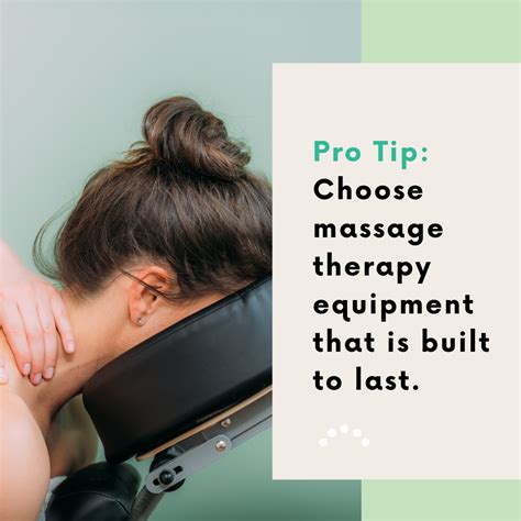 A Massage Therapy Equipment Checklist