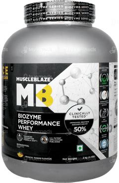 Muscleblaze Mb Biozyme Performance Whey: Uses, Side Effects, Price ...