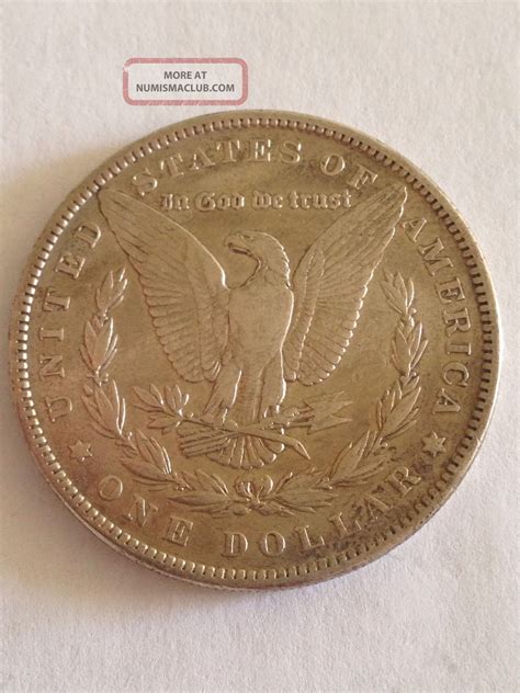 1883 Morgan Silver Dollar Coin Very Little Ware