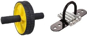 D K FITNESS ENTERPRISES Ab Roller Wheel for Abs Workouts/Home Gym ...