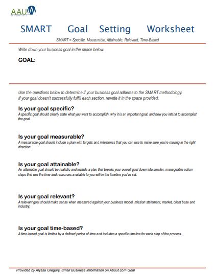 Employee Goals Examples 的图像结果