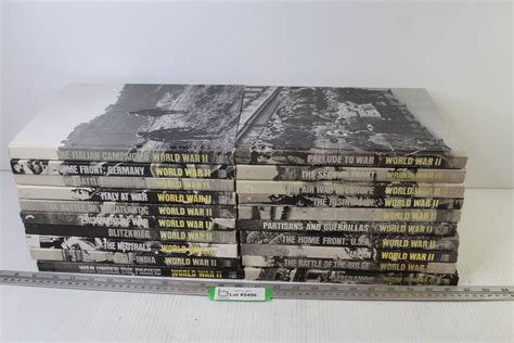 (20) Time Life World War II Book Set - Bodnarus Auctioneering