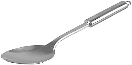 Buy Kuber Industries Stainless Steel Solid Cooking Spoon, Serving Spoon ...
