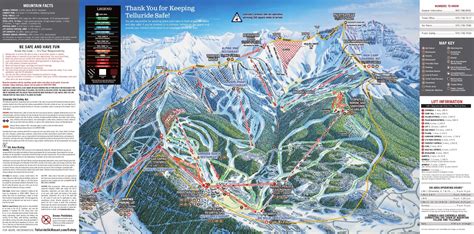 Telluride Ski Map