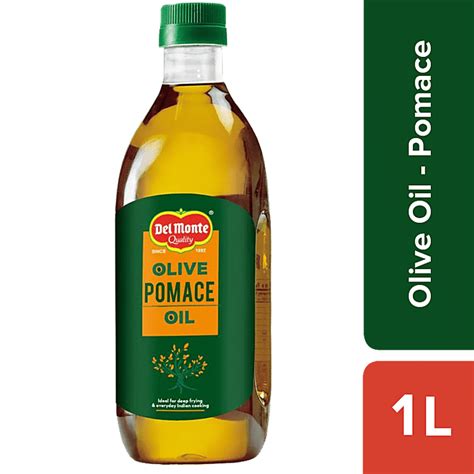 Del Monte Olive Pomace Oil, 1 L Plastic Bottle