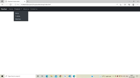 Drop Down and Navigation Using Bootstrap 的图像结果