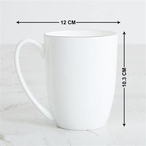 Buy Marshmallow Bone China Mug - 360ml from Home Centre at just INR 399.0