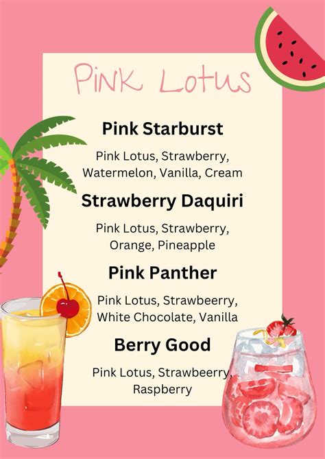 7 Lotus recipe ideas in 2025 | lotus recipe, energy drink recipe, lotus ...