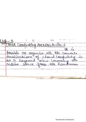 UNIT-V - cloude computing notes unit 5 - UNIT –V 1. CLOUD COMPUTING ...