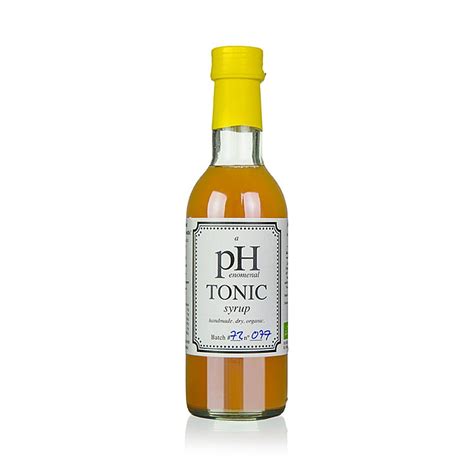 pHenomenal Tonic Syrup (syrup), vegan, BIO, 250 ml, bottle | GOURMET ...