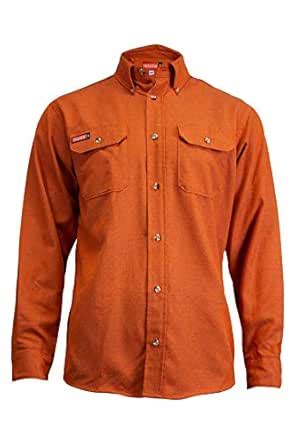 National Safety Apparel TCG01200219 Tecgen Select Fr Work Shirt, Large ...