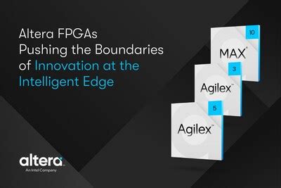 Altera FPGAs Pushing the Boundaries of Innovation at the Intelligent Edge
