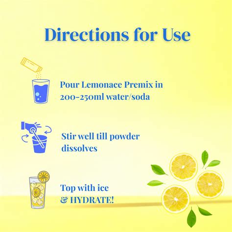Lemonace Instant Premix Sachet - Classic Lemon – LEMONACE