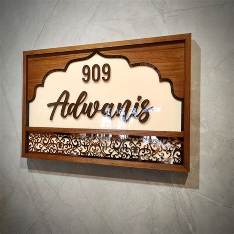 Wooden Nameplates – Natural, Elegant & Custom Designs – Nameplate Studio