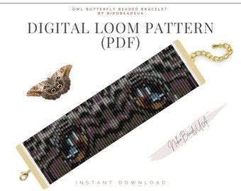 Image result for Butterfly Loom Pattern