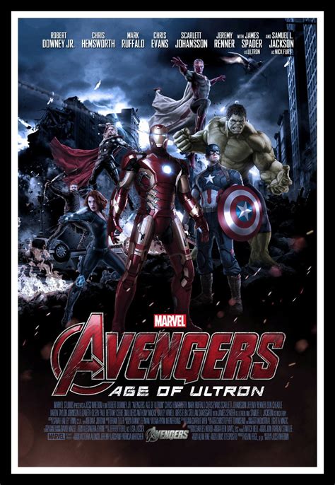 Age Of Ultron Full Poster